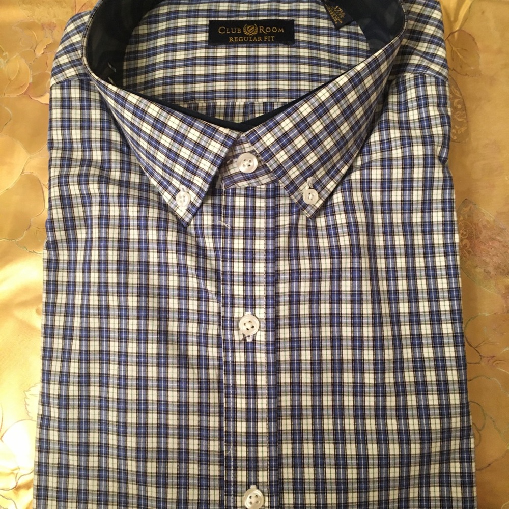 Club room button down shirt